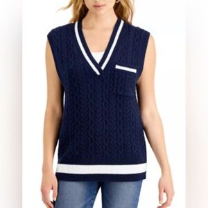Hooked-Up Macy Sweater Vest